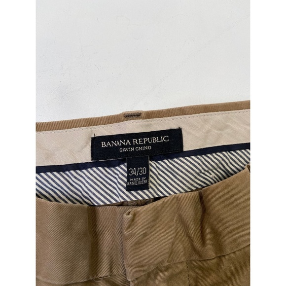Banana Republic Men's Chino Pants Size 34/30 - Picture 5 of 5